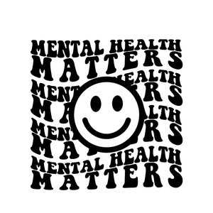 Mental Health Matter Png, Mental Health Png, Smile Png, Motivational Png, Mental Awareness Png, Inspirational Quotes, Self Care Png