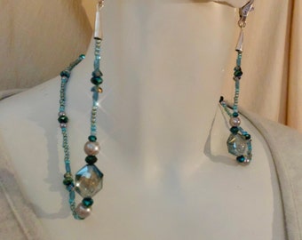 Pearl & Crystal Mask Chain -Mask Lanyard