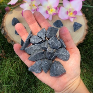 Raw Black Onyx Crystal, Rough, Rock, Stone, Gemstone, Root Chakra, Empath, Protection, Focus, Grounding, Ambition, Success, Money, Abundance