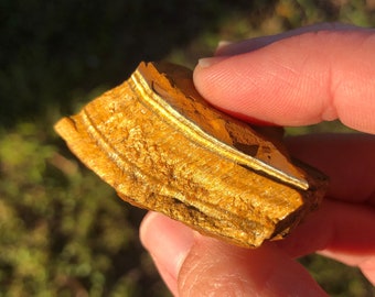 Tiger Eye Raw, Tigers Eye Rough, Tigers Eye Healing Crystal, Tigers Eye Raw, Solar Plexus Chakra, Success, Prosperity, Good Luck, Emotional