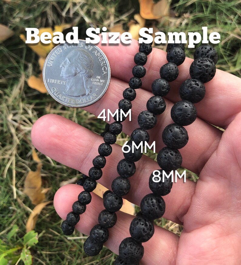 Black Agate Bracelet VI (4mm)