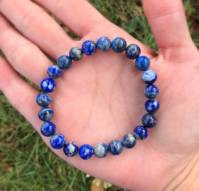 etsy lapis lazuli bracelet