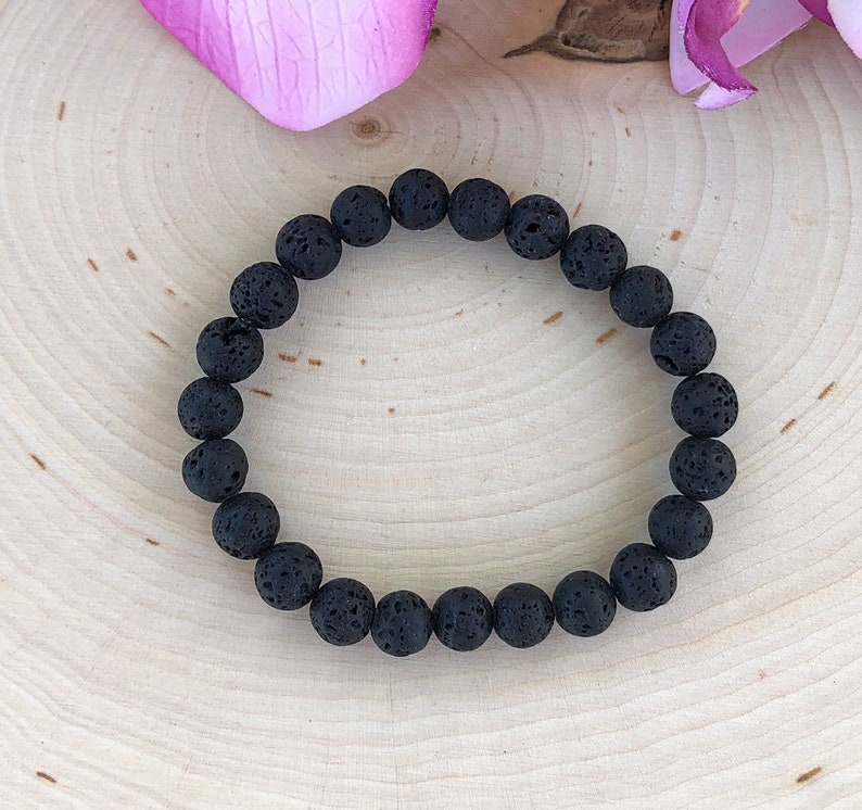 Lava Bead Bracelet Lava Rock Bracelet Diffuser Bracelet Etsy