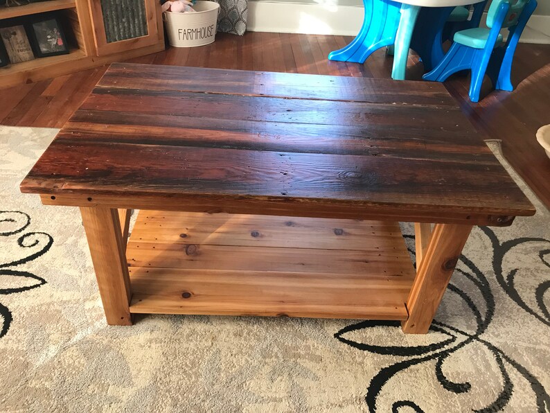 Rustic Cedar Coffee Table Image 0