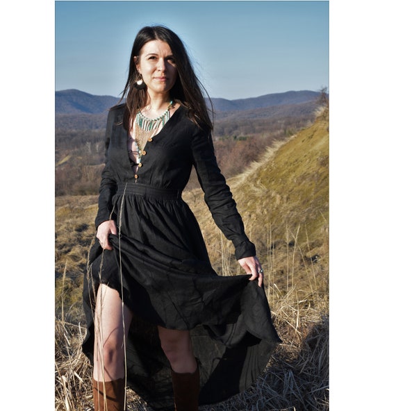 bohemian linen clothing