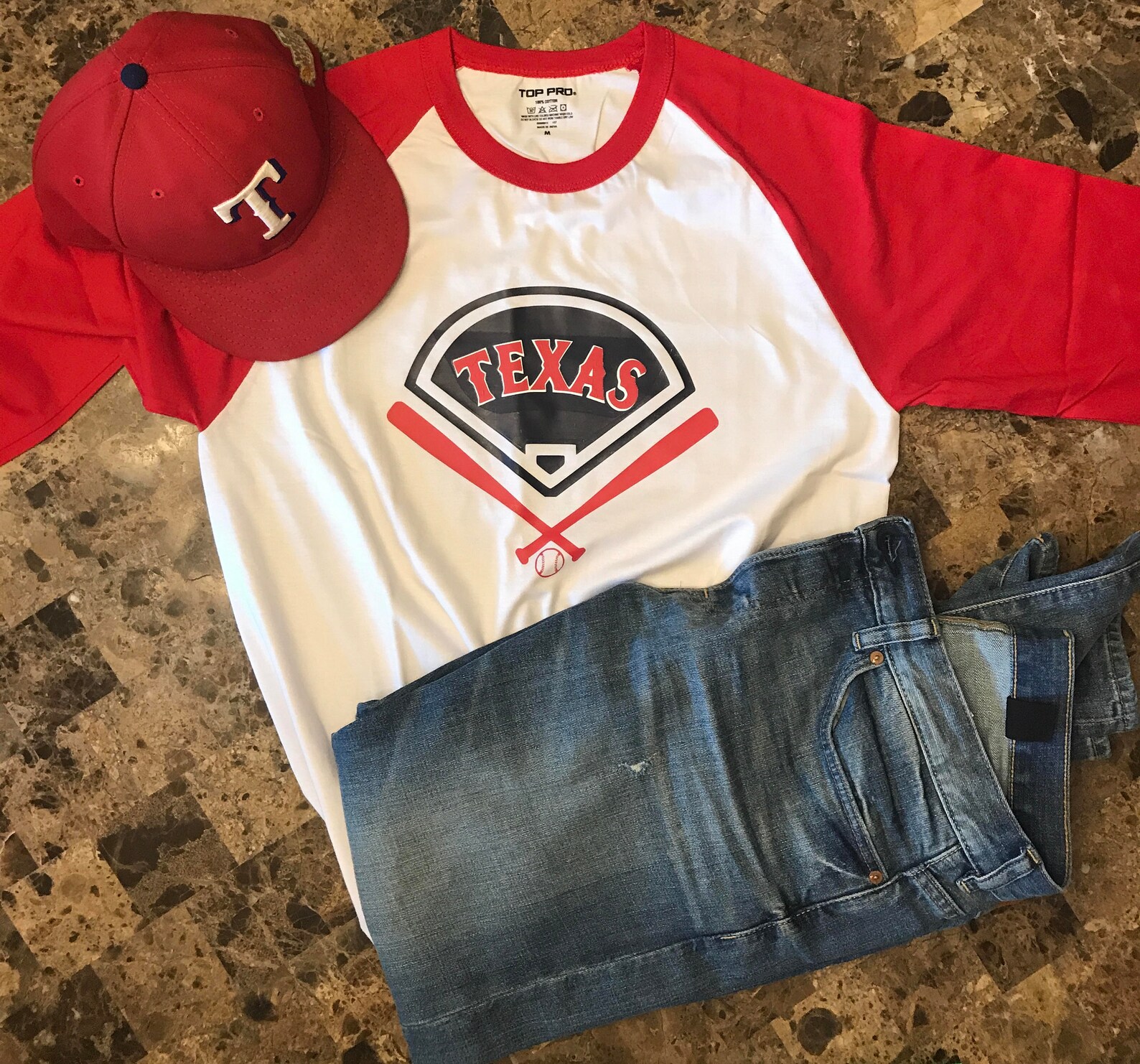 Texas tshirt rangers tshirt baseball tshirt baseball Etsy