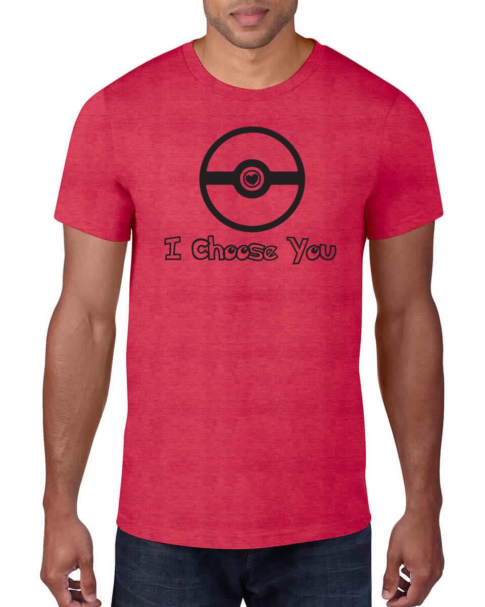 I Choose You T Shirt Play Mobile Gamer Nerd Pokemon Go Etsy