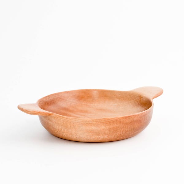 Wooden baby bowl