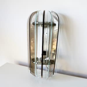 Italian Wall Sconce VECA for Fontana Arte – Verre Murano Glass Applique Murale Vintage Design 1960s