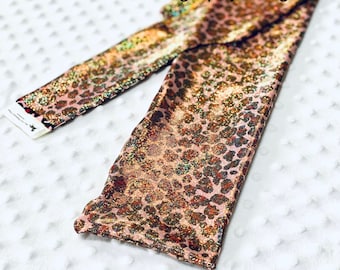 equine gold flake tail bag tail protector Gold leopard print tail bag cheetah print tail bag