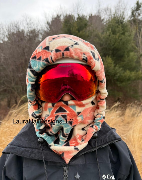 Maschera Viso Sci Scaldacollo In Pile Termico Unisex - Passamontagna Impermeabile Per Sci, Sport Invernali E Freddo Sciarpa Tecnica Freddo