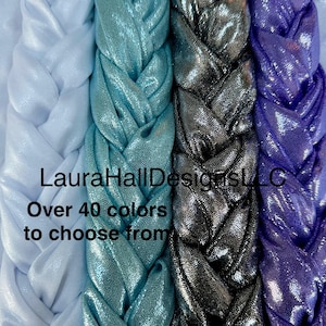 Tresse dans un sac pour queue de cheval, tresse à 3 tubes dans un enveloppement pour queue de cheval, sac pour queue pour chevaux, emballage pour protection de la queue d&#39;équidé, emballage pour queue de cheval