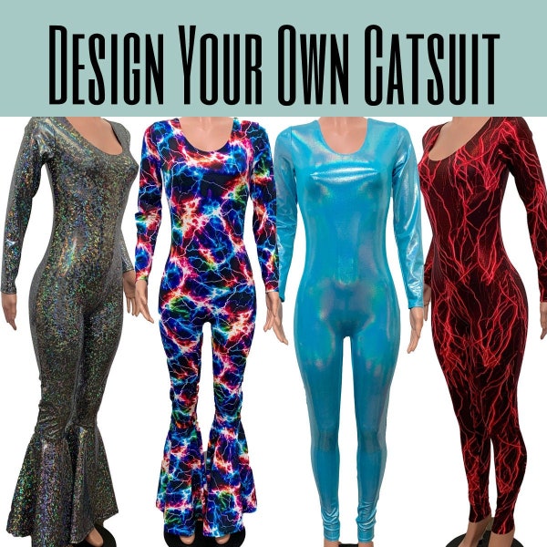 Design Your Own Catsuit | Aerial Clothing, Festival Clothing, Rave Outfit, Spandex Suit