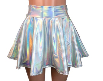Hologram skirt | Etsy