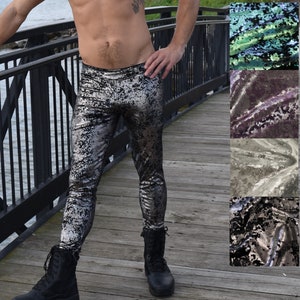 Gold leggings men on sale