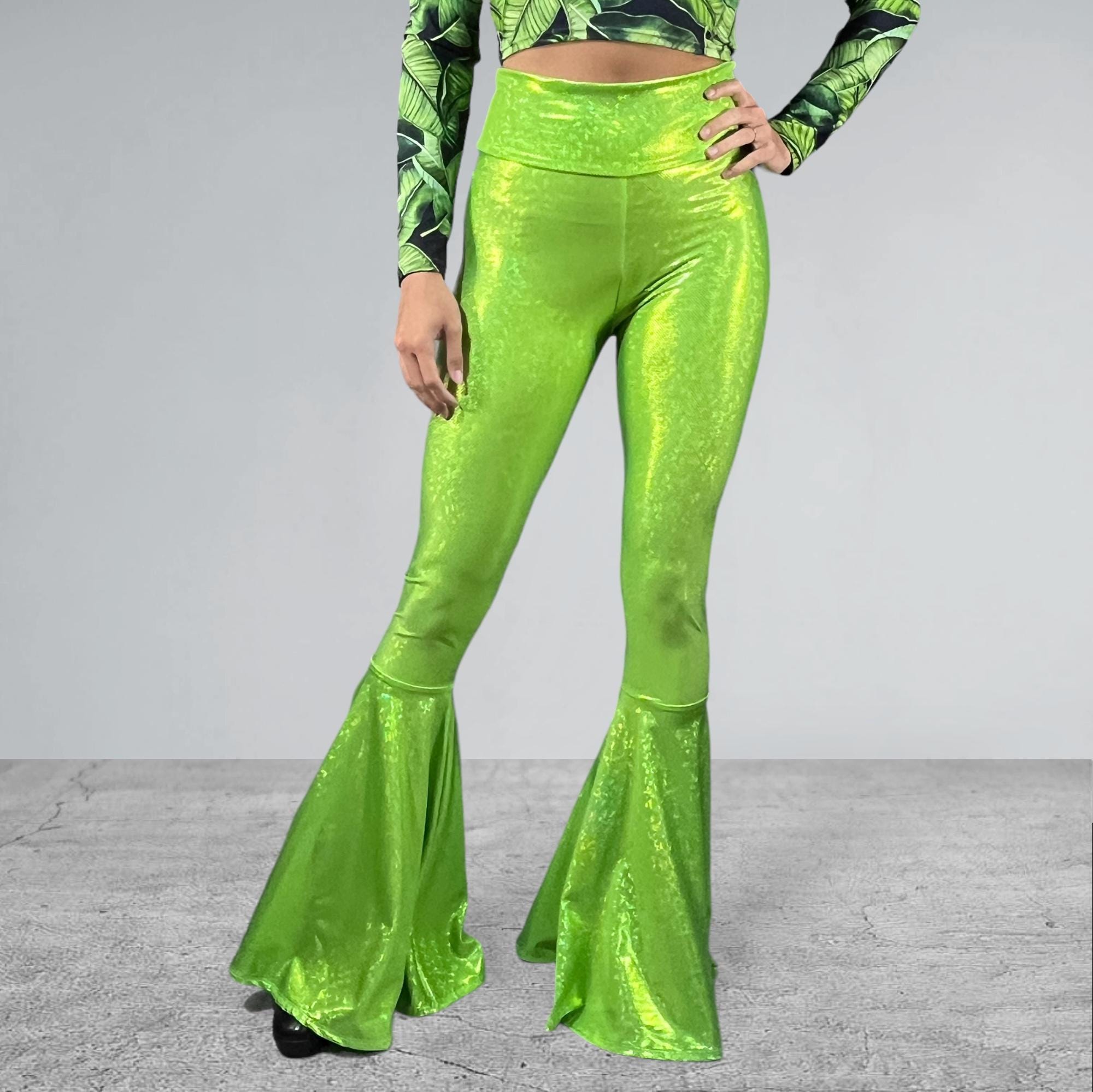 【極美品】70s Green flared pants il_fullxfull.6503088450_qz6e.jpg