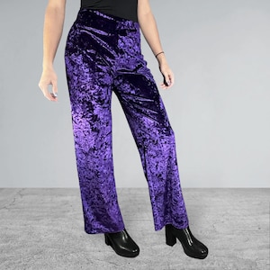 CITYSHOP　CRASH VELVET PANTS パープル CITYSHOP(シティーショップ)の「CRASH VELOR PANTS（CITYSHOP