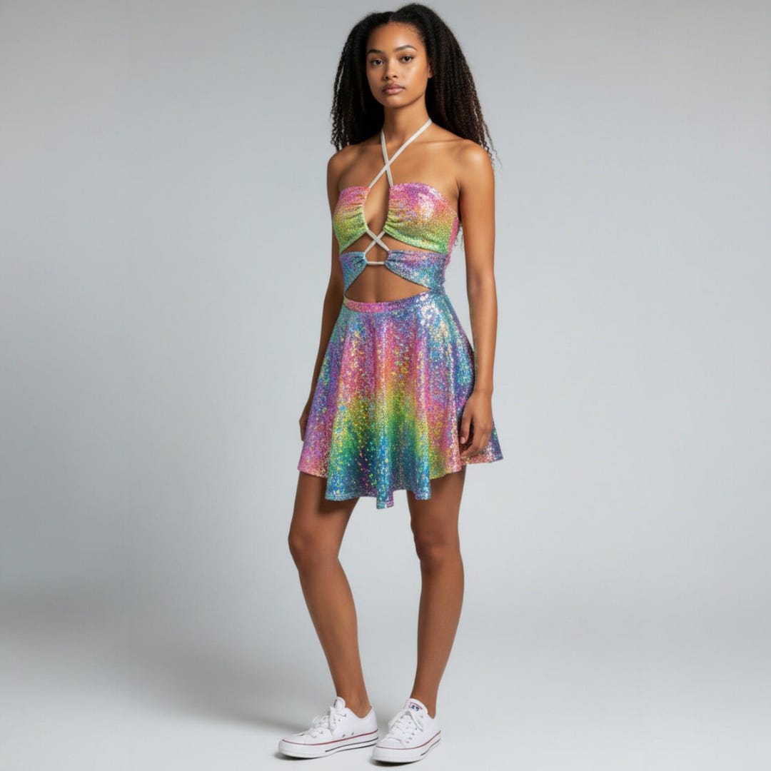 orange and pink dresses Pink And Orange Floral Printed Short Sleeve Frill Hem Mini Dress – AX Paris  US