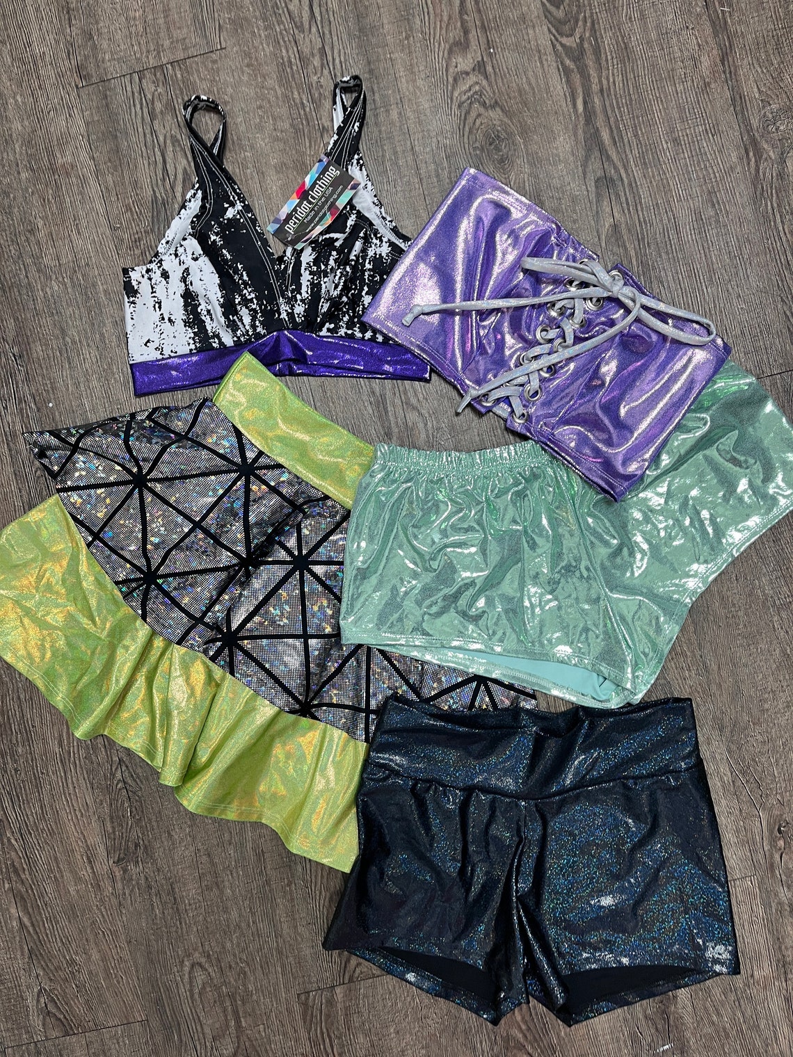 Tops For Raves Summer Rave Outfit Grab Bag | Includes 2 Tops or Bodysuits and 3 ...