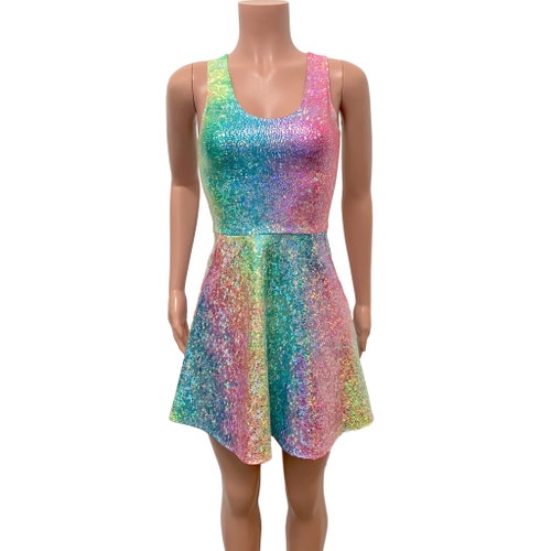 Strapless Aura Dress - Third Eye Rave Wear