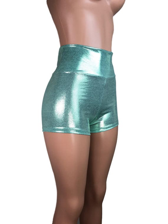 high waisted booty shorts crossfit