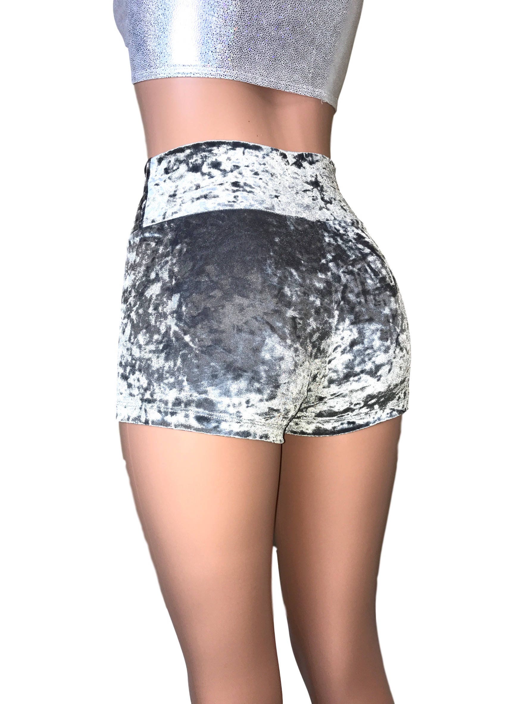 high waisted booty shorts crossfit