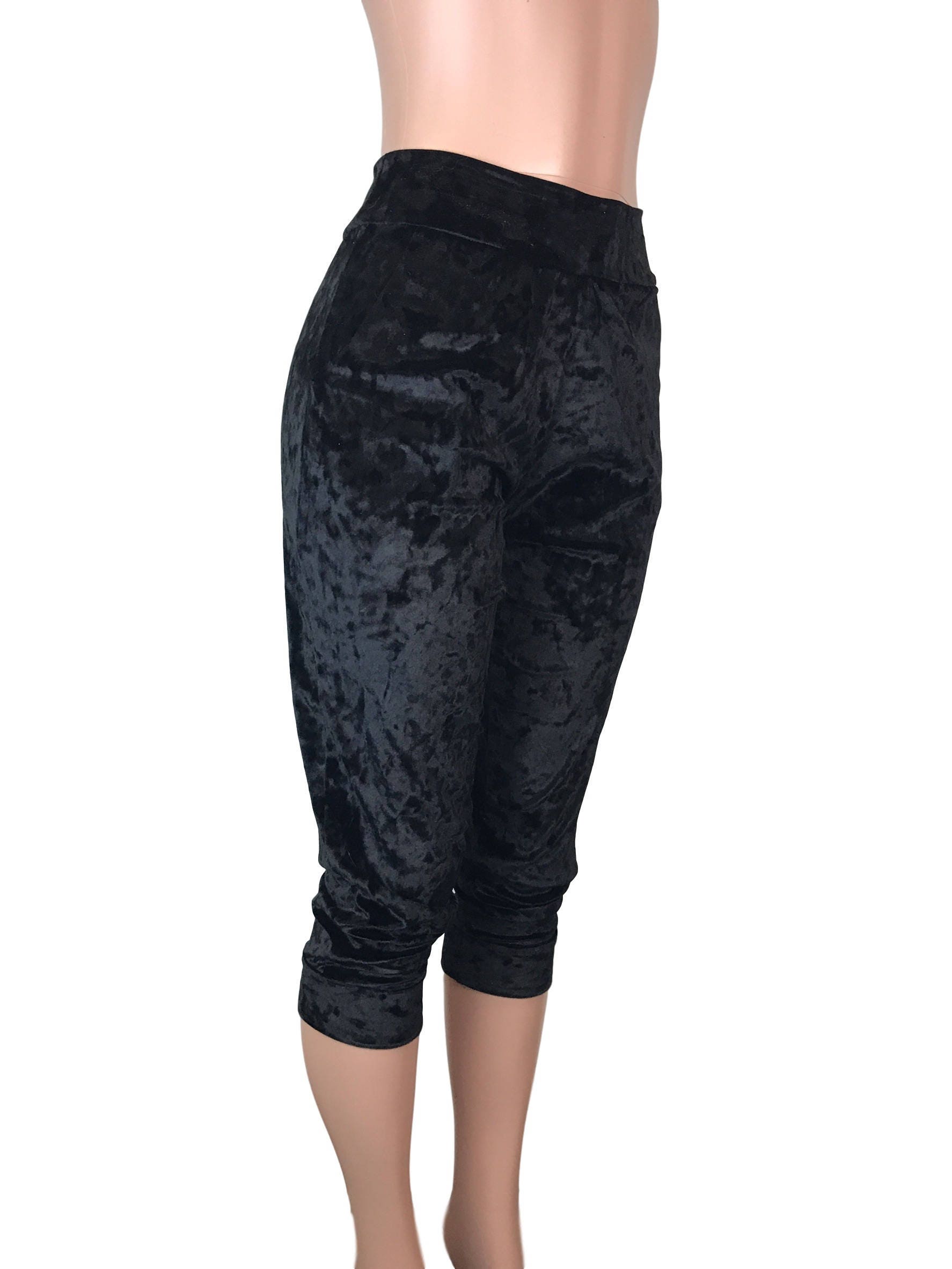Ultra Soft Velvet Cheetah Joggers