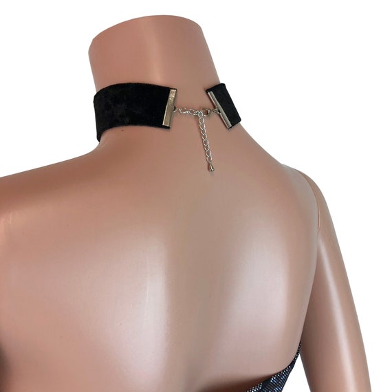 Thick fabric choker discount