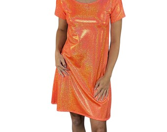 orange sequin shirt dress Sorority Rush Dress | Vietta Sequin Cami Micro Mini Dress