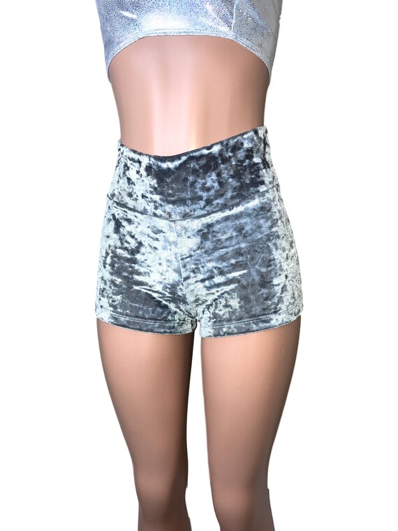 High waisted booty shorts crossfit deals