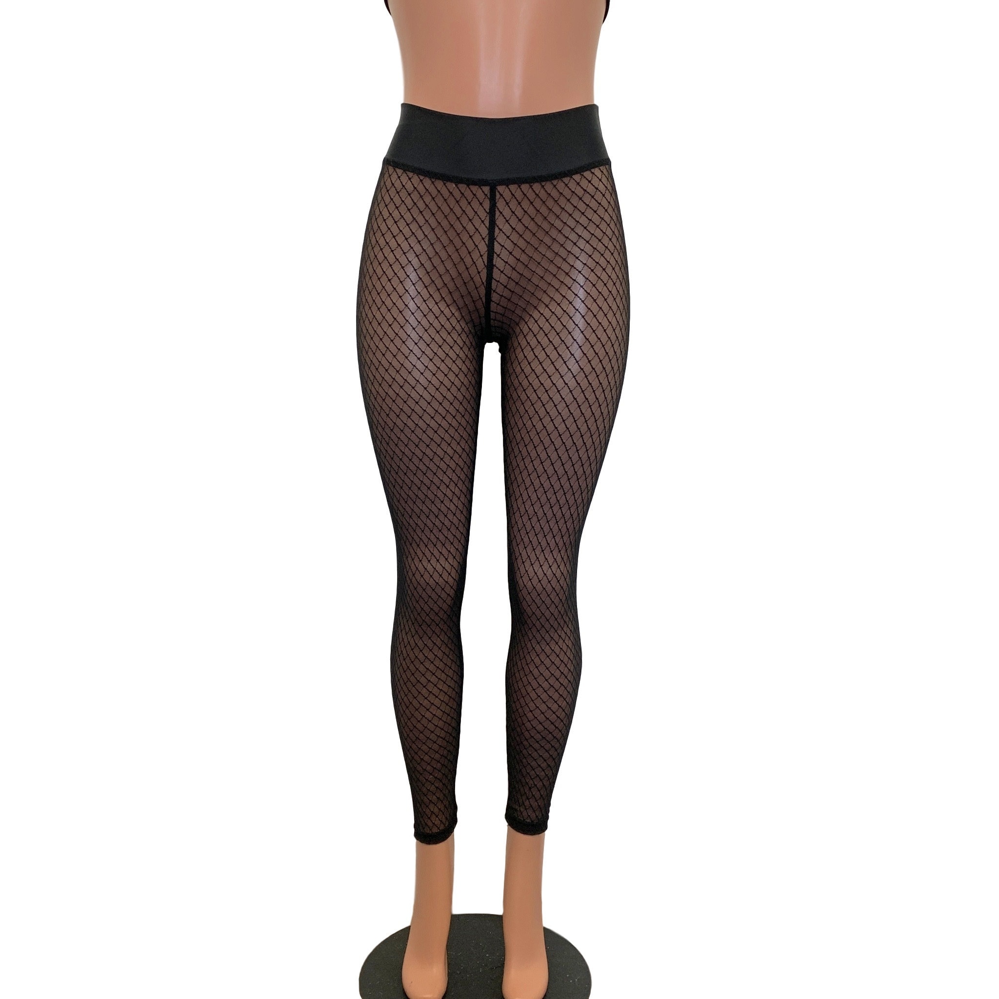 UI0401 Fishnet Mesh Leggings Set – Beston