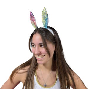 Zebra Ears Headband NONSLIP for Cosplay, Animal Costumes, Furry Ears for Running, Festivals and Raves |  Adult or Child
