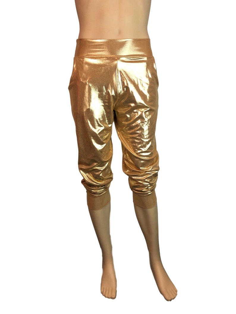 metallic jogger set