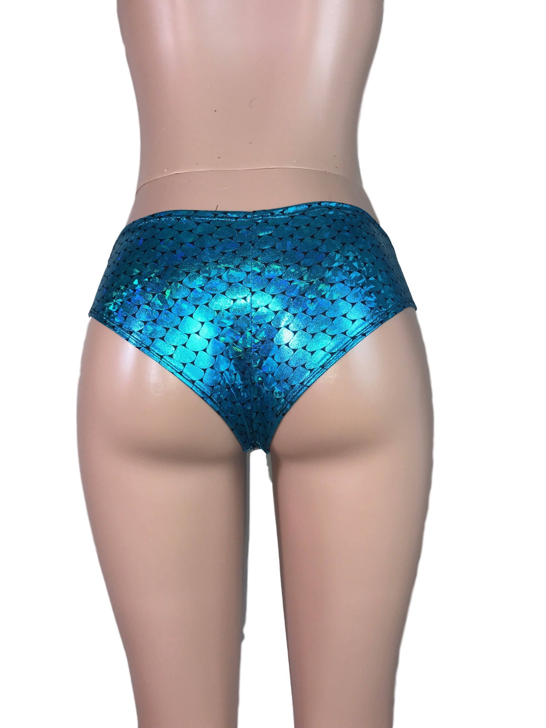 turquoise hot pants