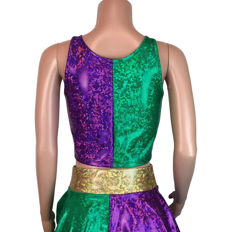 mardi gras rave outfit