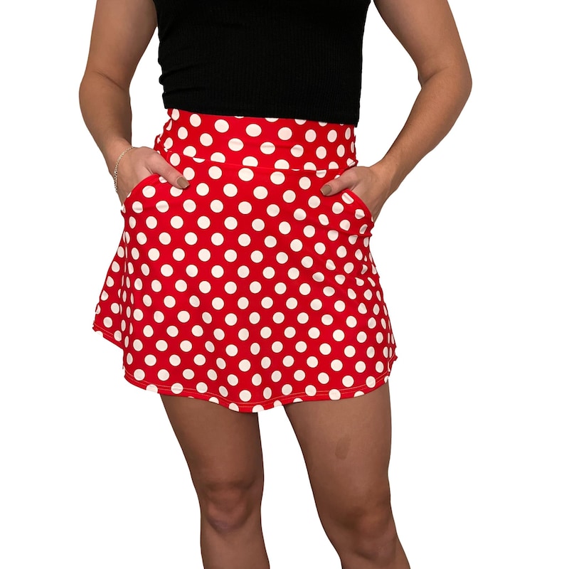 Red polka dot shirt etsy