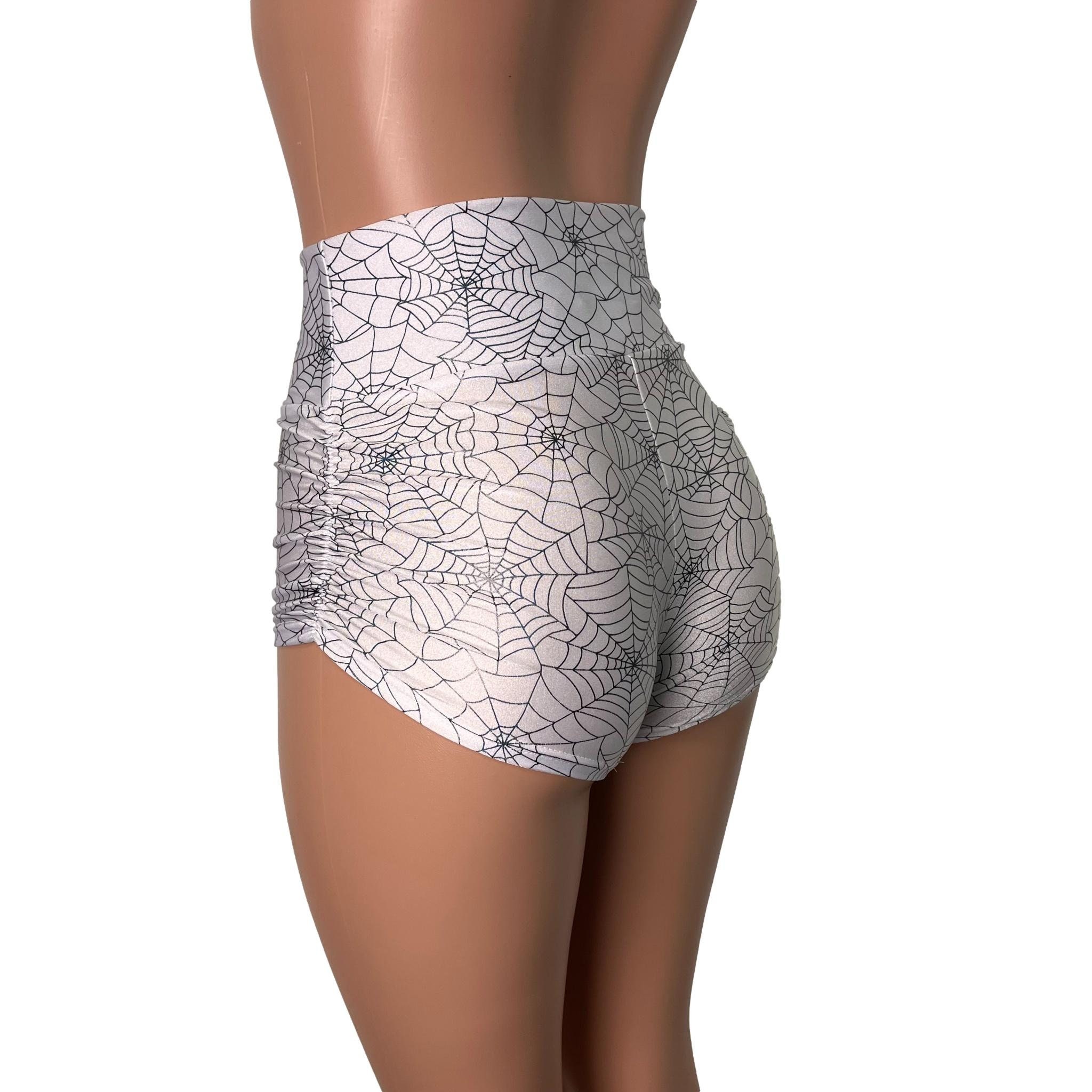 Spider Web Shorts - Etsy