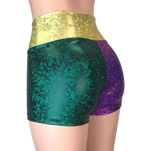 mardi gras booty shorts
