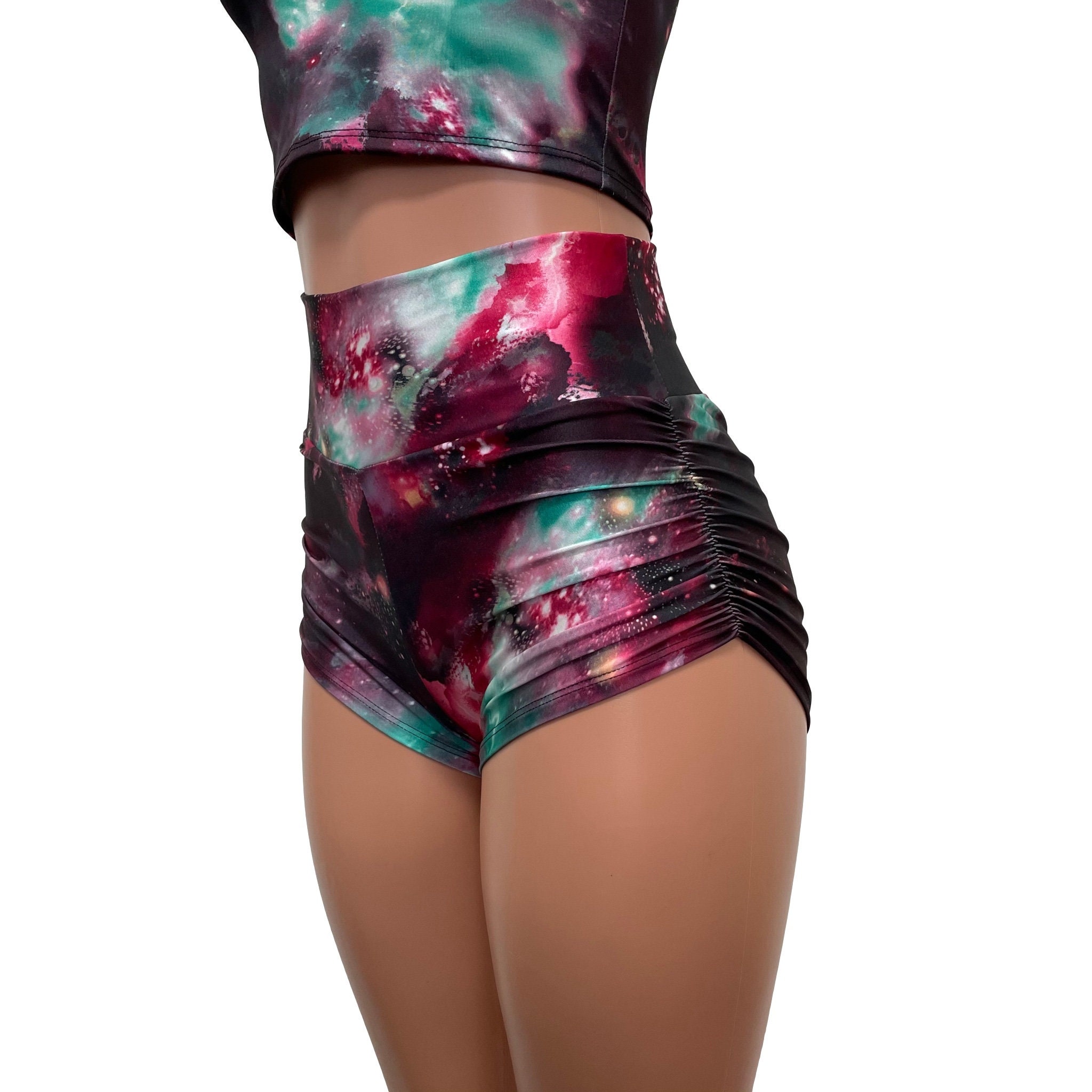 galaxy booty shorts