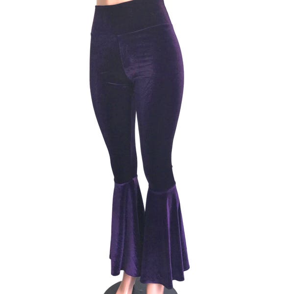 Purple Bell Bottoms - Etsy
