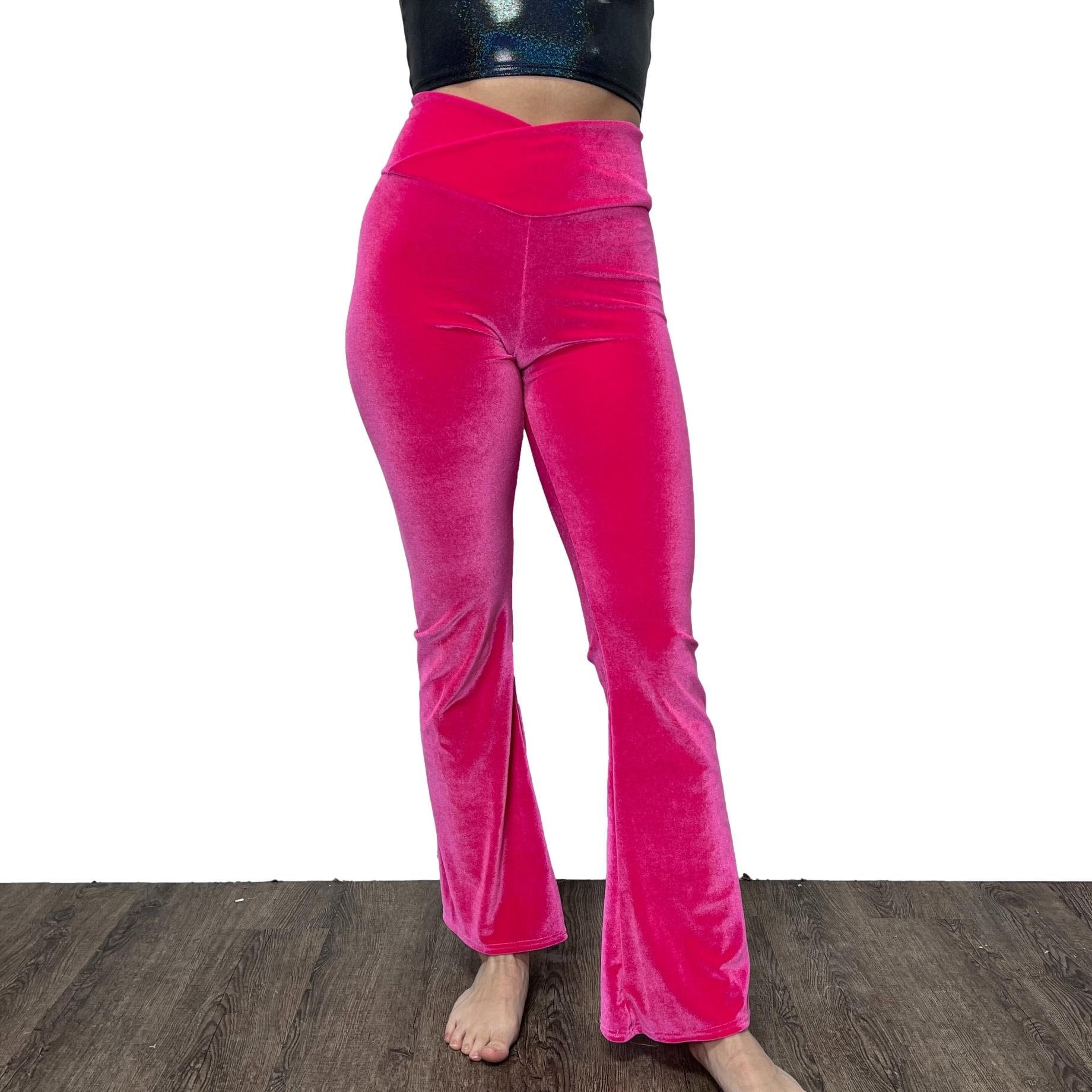 Pink Velvet Pants -  Canada