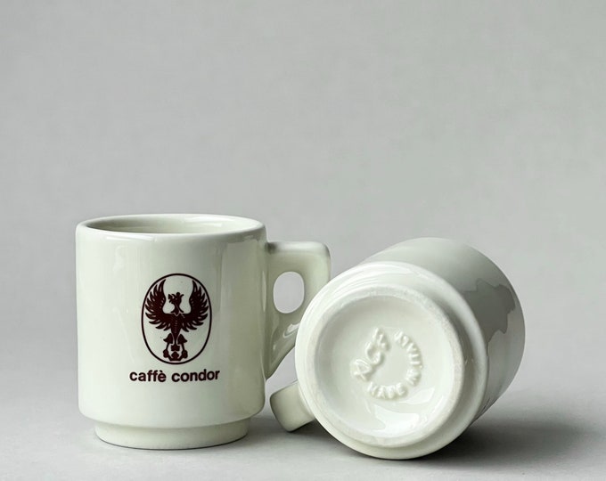 Vintage Pair of ACF Italian Espresso Cups Restaurant Ware Etsy