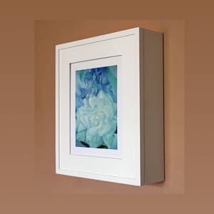 Wall-Mount Picture Perfect Medicine Cabinet - with a picture frame door that you decorate yourself! 5+ colors! by Fox Hollow Furnishings