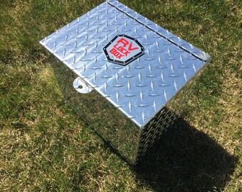 13" Battery lock box
