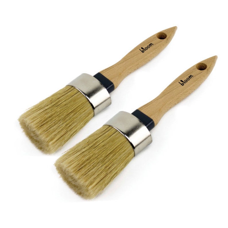 Chalky Paint Oval Brush Set for DIY and furniture Etsy