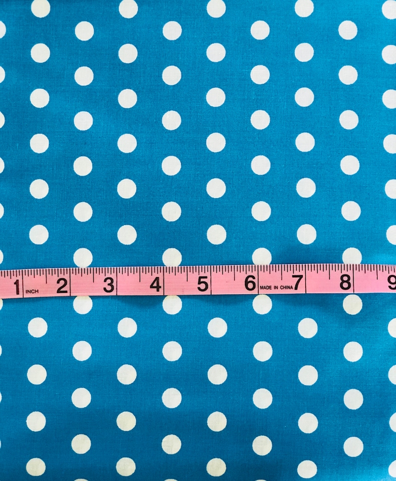 apparel hair crafts 1 yard cut applique quilting Polka Dot Fabric kids crafts crafts