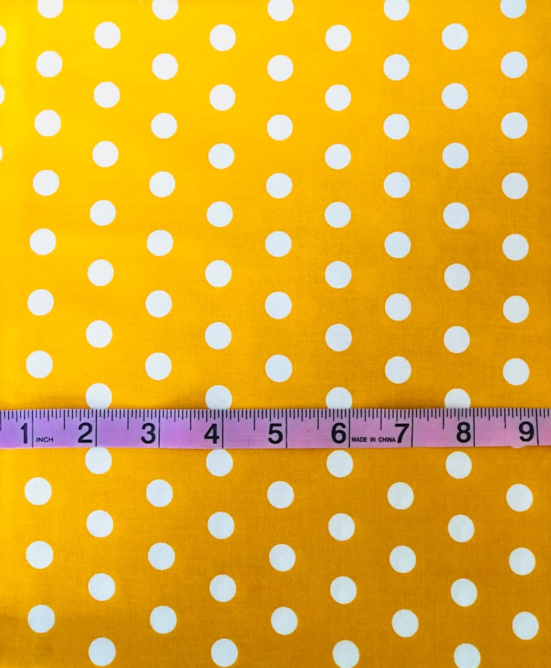 apparel hair crafts 1 yard cut applique quilting Polka Dot Fabric kids crafts crafts