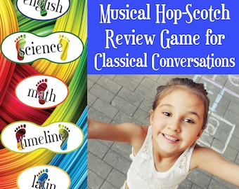 Musical Hop Scotch Classical Conversations Review Juego!