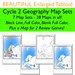 Enlarged MAPS-Blackline, Full Color and Games! - Europe and Asia, Continents, Oceans, & More! -Classical Conversations-Cycle 2 - 5th Edition 