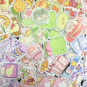 Mystery Sticker Grab Bag, RANDOM Stickers, Sticker Pack, Journal Stickers, Surprised Sticker Grab Bag, Kawaii Sticker Flake
